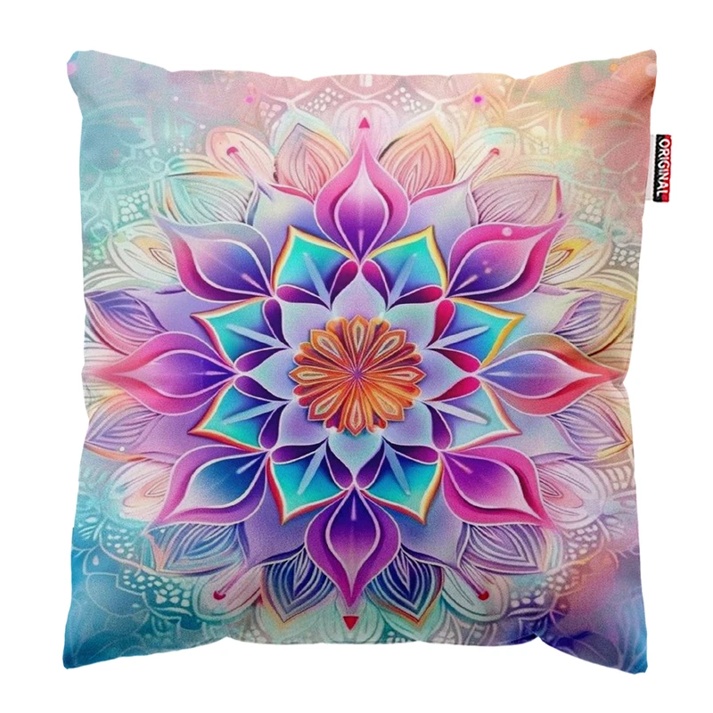 کوسن پاد آفرین مدل سنتی گل کد k47 سایز 30×30 سانتی‌متر