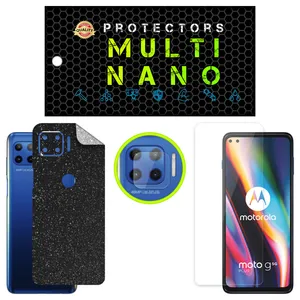 Multi Nano X-SLFG Screen Protector For Motorola Moto G 5G Plus with lens protector and back skin