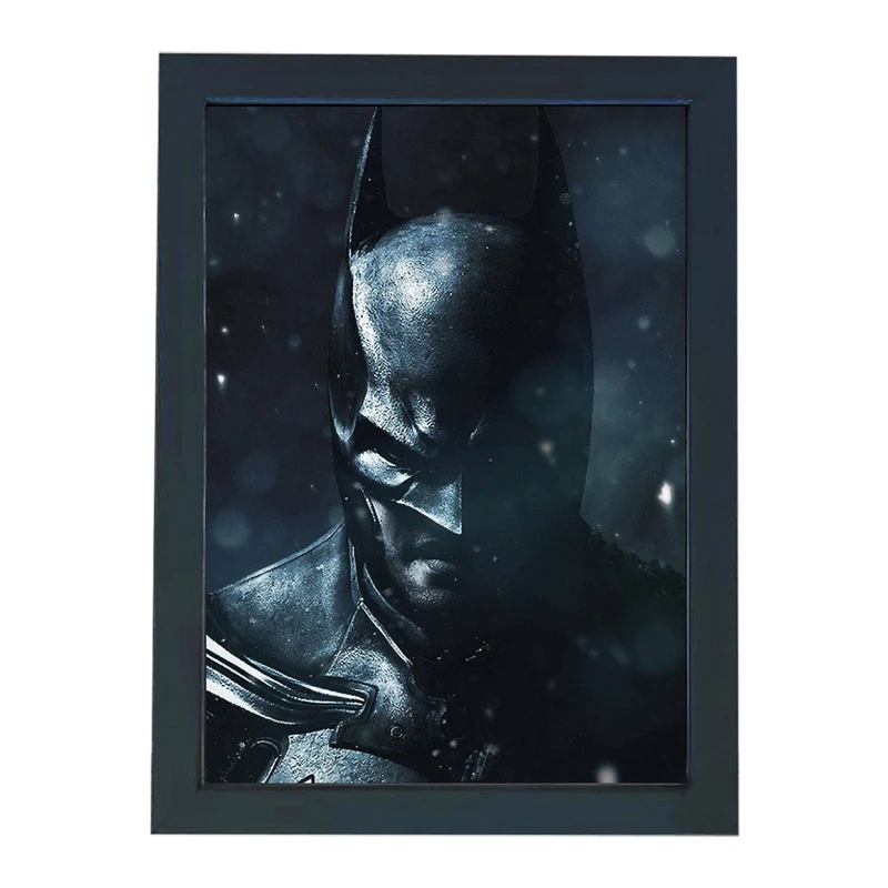تابلو گالری چهره پرداز رخ مدل بتمن طرح Batman Falling Snow کد GCPA_10013