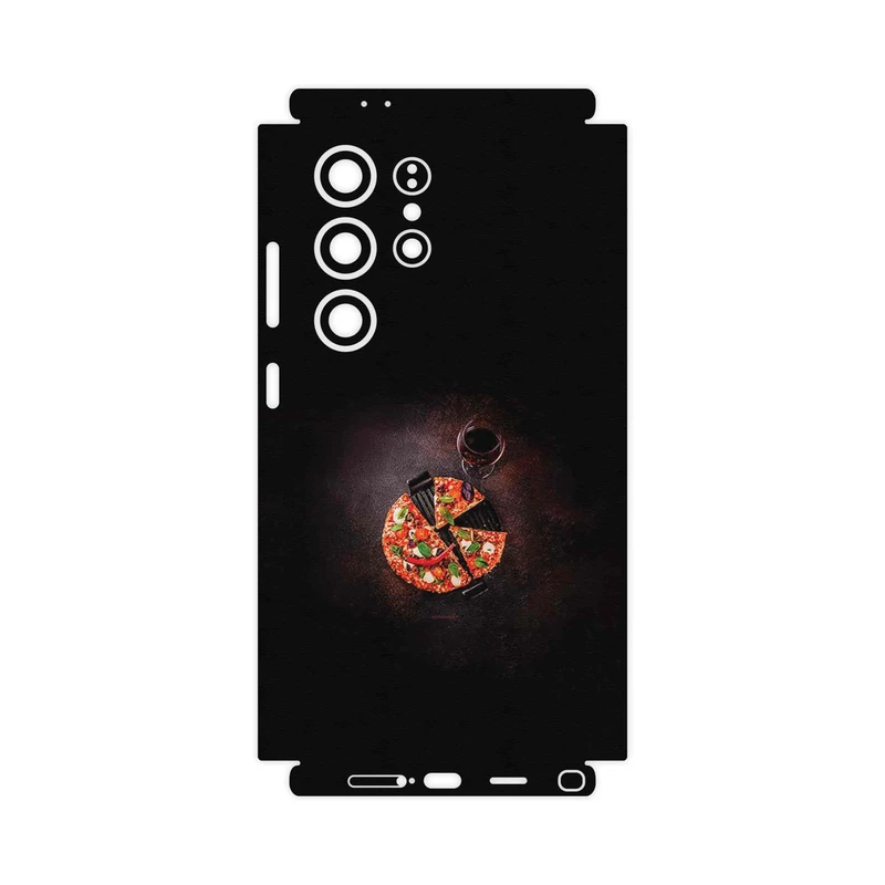 برچسب پوششی ماهوت مدل Pizza-FullSkin مناسب برای گوشی موبایل سامسونگ Galaxy S24 Ultra