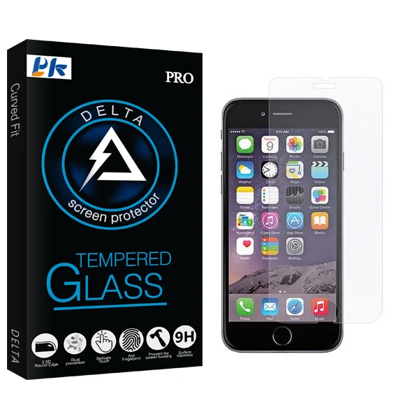 محافظ صفحه نمایش پی کی مدل Delta مناسب برای گوشی موبایل اپل iPhone 6s