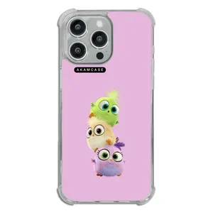 AKAM AMC-WTA15PROMAX-ANGRY BIRDS1 Cover For Apple iPhone 15 Pro Max