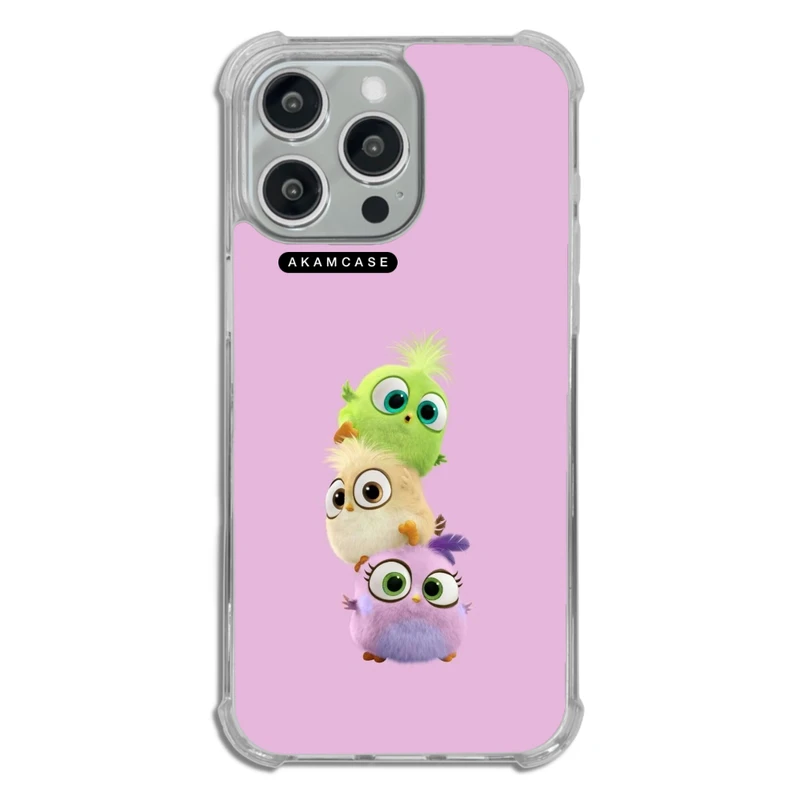کاور آکام مدل AMC-WTA15PROMAX-ANGRY BIRDS1 مناسب برای گوشی موبایل اپل iPhone 15 Pro Max