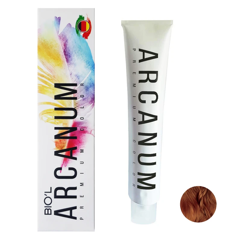  رنگ مو بیول مدل Arcanum شماره 5.4 حجم 120 میلی لیتر رنگ مسی خیلی تیره