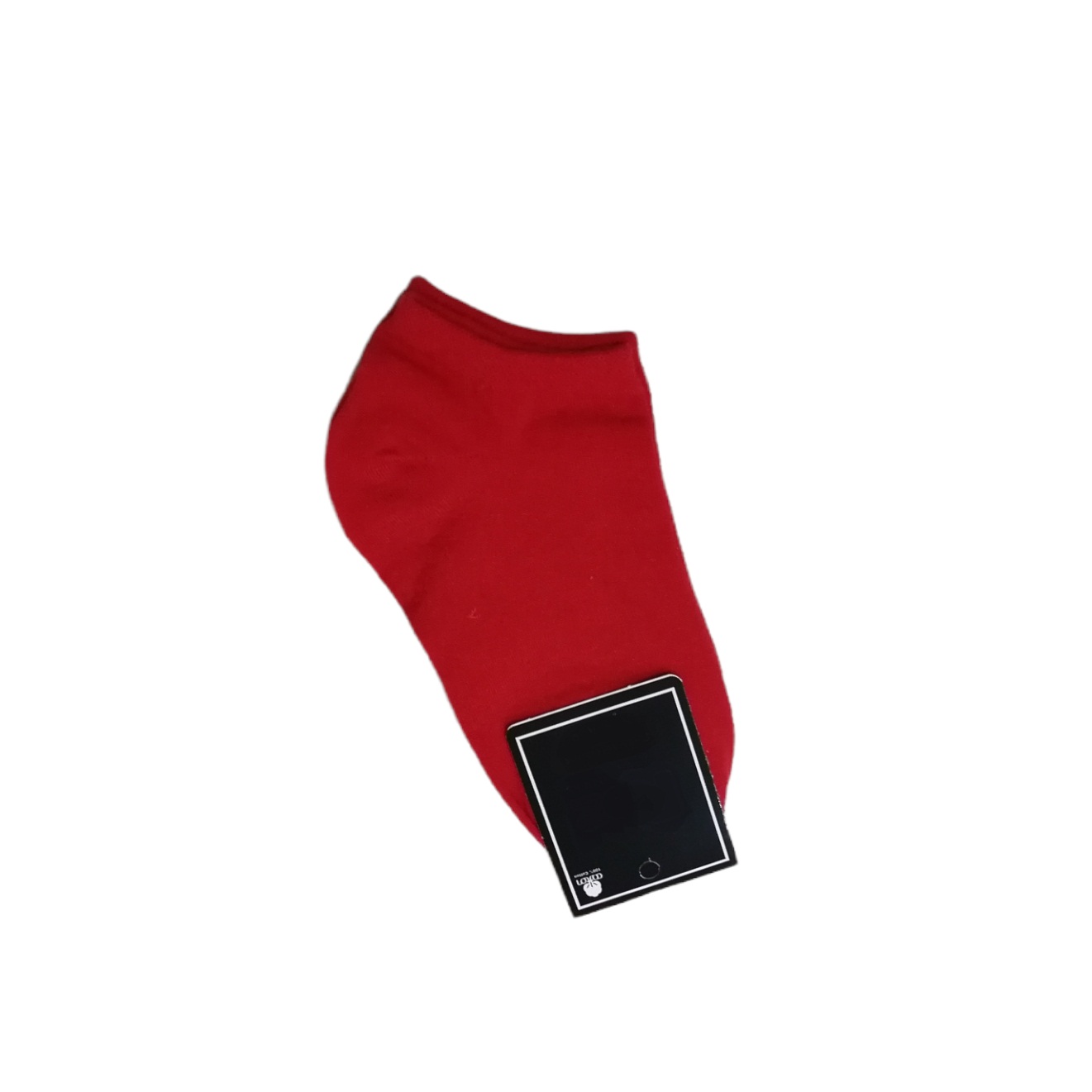 جوراب ساق کوتاه زنانه مدل مچی ساده رنگ قرمز