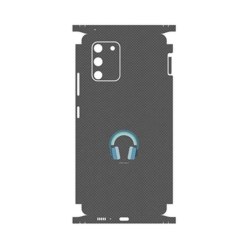 برچسب پوششی ماهوت مدل Minimal Headphone Icon-FullSkin مناسب برای گوشی موبایل سامسونگ Galaxy S10 Lite