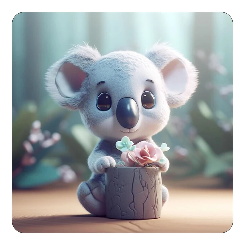 مگنت کاکتی طرح حیوانات کارتونی مدل mp28762