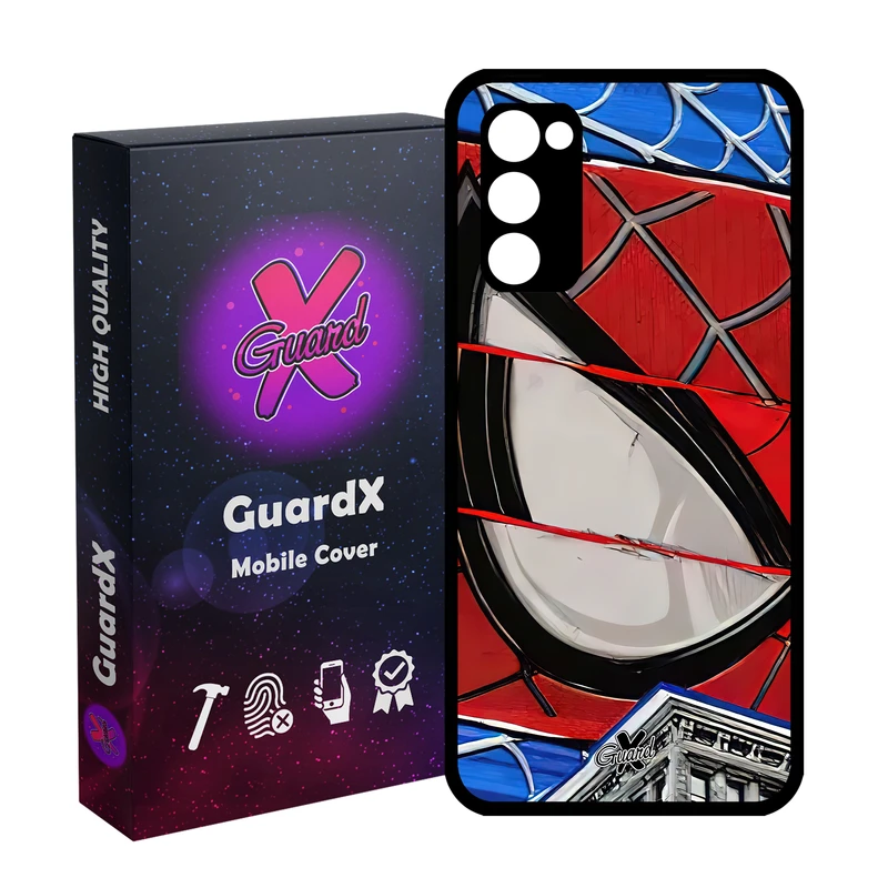 کاور گارد ایکس طرح مرد عنکبوتی مدل Glass10491 مناسب برای گوشی موبایل سامسونگ Galaxy S20 FE