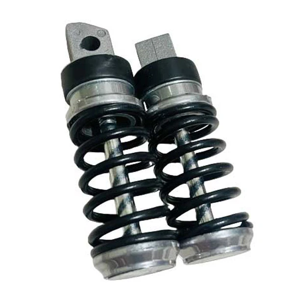 جاپایی عقب موتور سیکلت وارون مدل فنری کد A-43-BLK مناسب برای هوندا 125 بسته 2 عددی