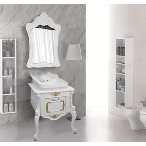 ست کابینت روشویی کاسپین مدل گراویتی به همراه آینه