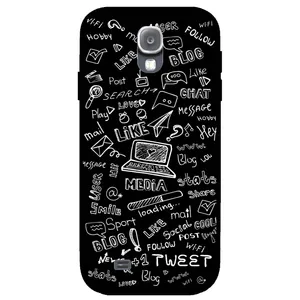 Megafone Social Media 1898 Cover For Samsung Galaxy S4 mini