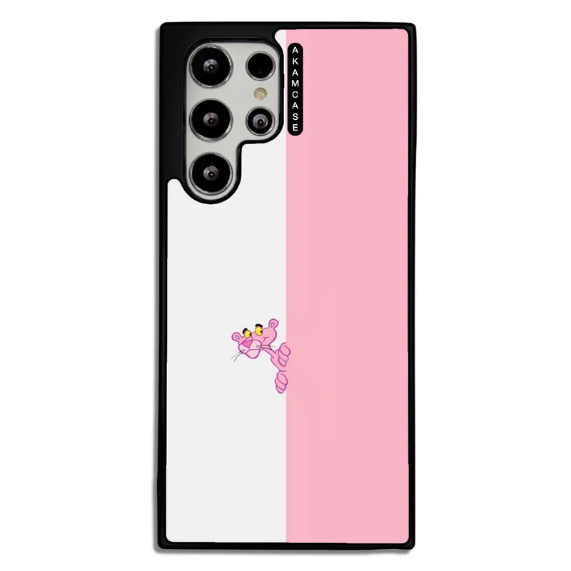 کاور آکام مدل AMC-WSGS22U-PINK PANTHER16 مناسب برای گوشی موبایل سامسونگ Galaxy S22 Ultra