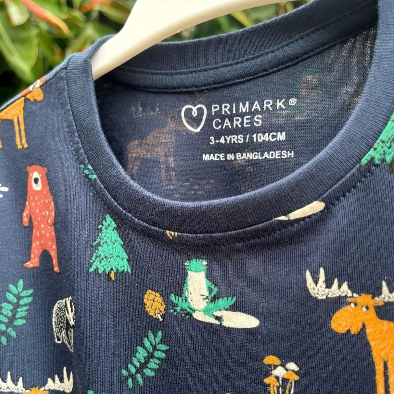 تی شرت آستین بلند پسرانه پیریمارک مدل حیوانات جنگل کد 0367 -  - 2