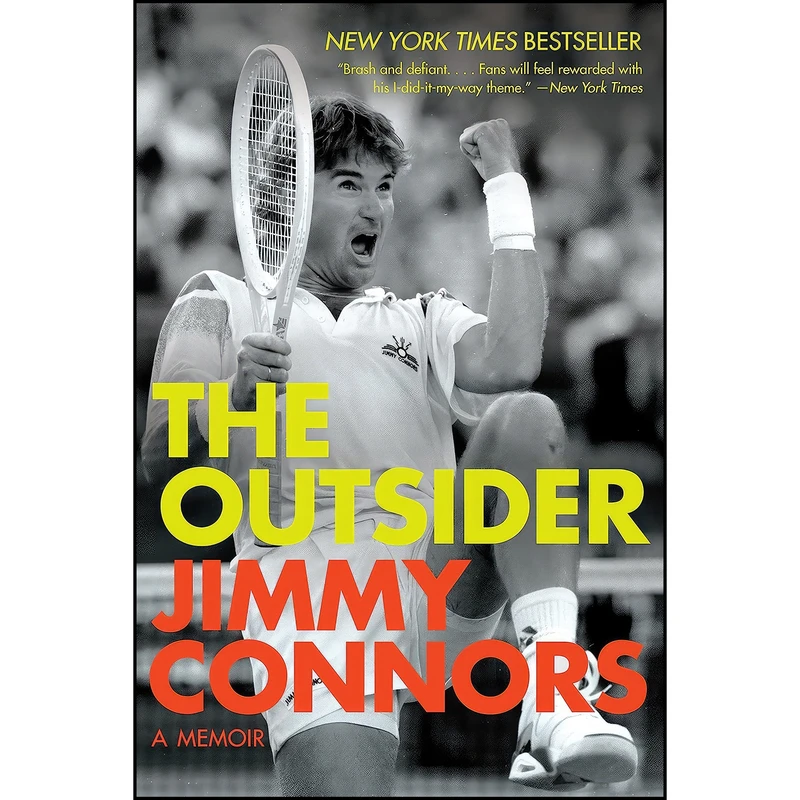کتاب The Outsider اثر Jimmy Connors انتشارات Harper Paperbacks