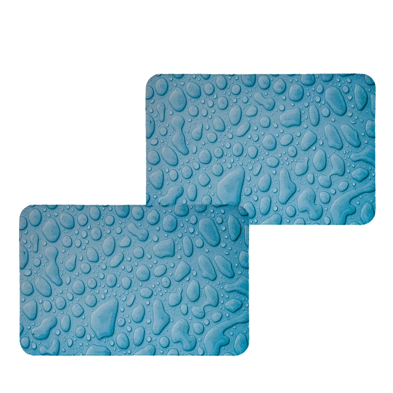 زیربشقابی طرح قطره آب کد 9243 بسته 2 عددی 