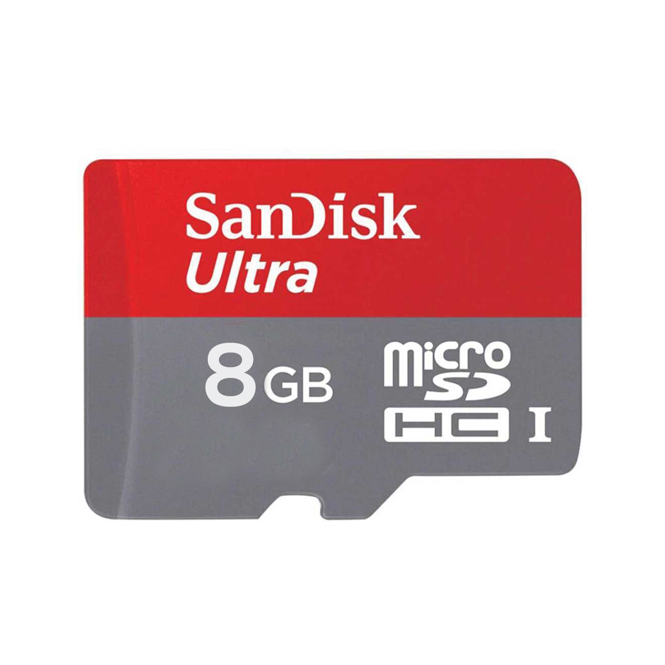 کارت حافظه microSDHC سن دیسک مدل Ultra A1  HD video ظرفیت 8 گیگابایت