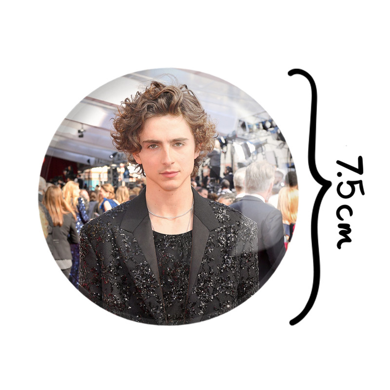 آینه جیبی خندالو مدل تیموتی شالامی Timothée Chalamet کد 19278 آینه جیبی خندالو مدل تیموتی شالامی Timothée Chalamet کد 19278