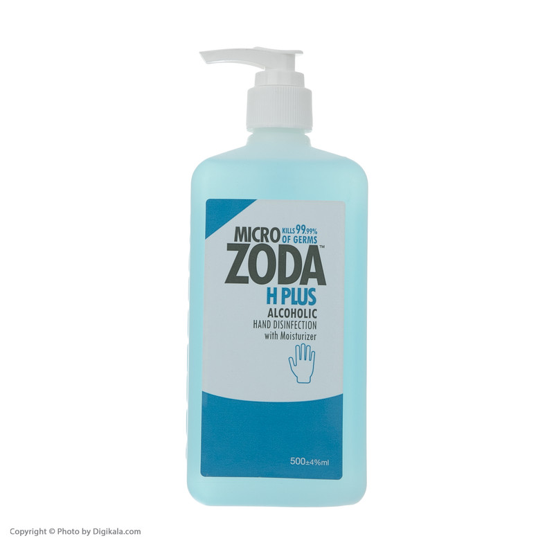 محلول ضدعفونی کننده میکرو زدا مدل 01 حجم 500 میلی لیتر