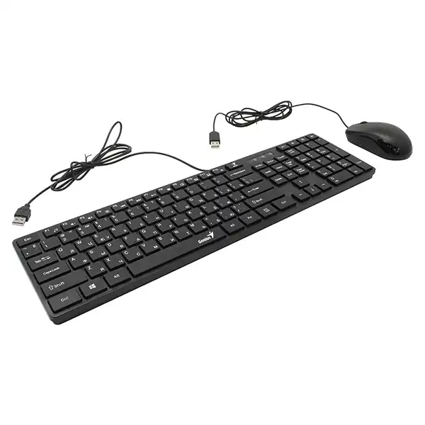ست کیبورد و موس جنیوس مدل SLIMSTAR C126