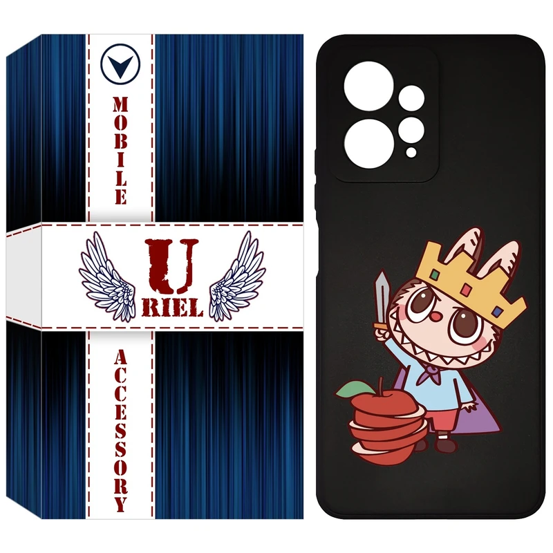 کاور یوریل مدل KSH کد 120 طرح عروسک لبوبو مناسب برای گوشی موبایل شیائومی Redmi Note 12 4G