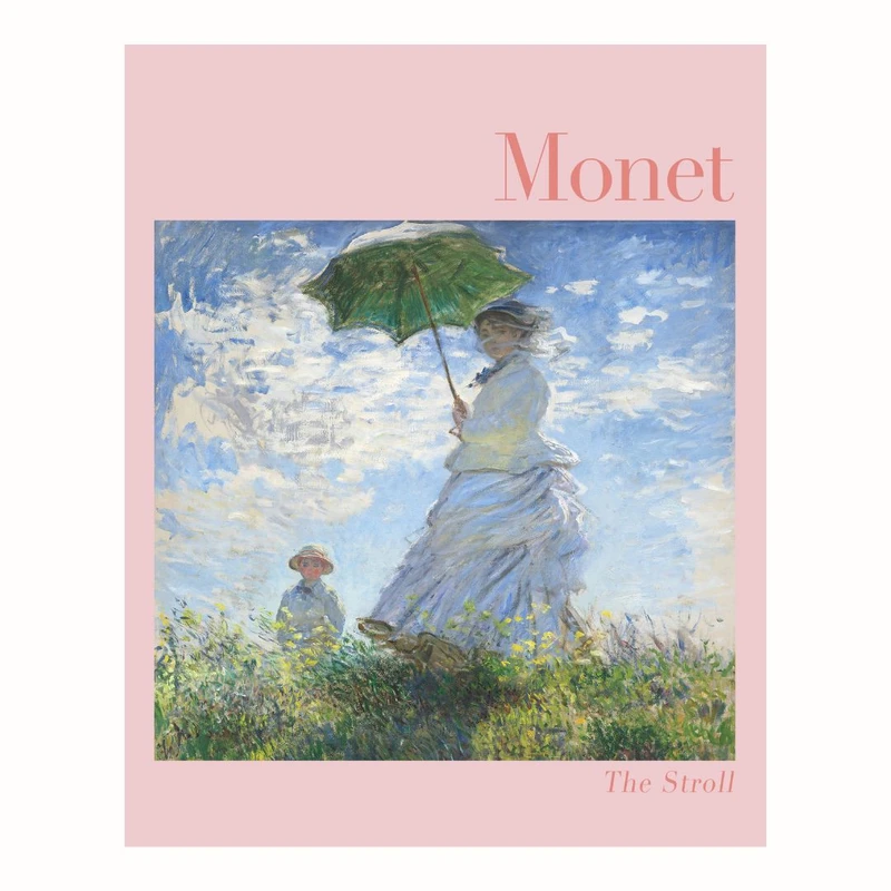 پوستر مدل مونه با چاپ پیاده‌روی