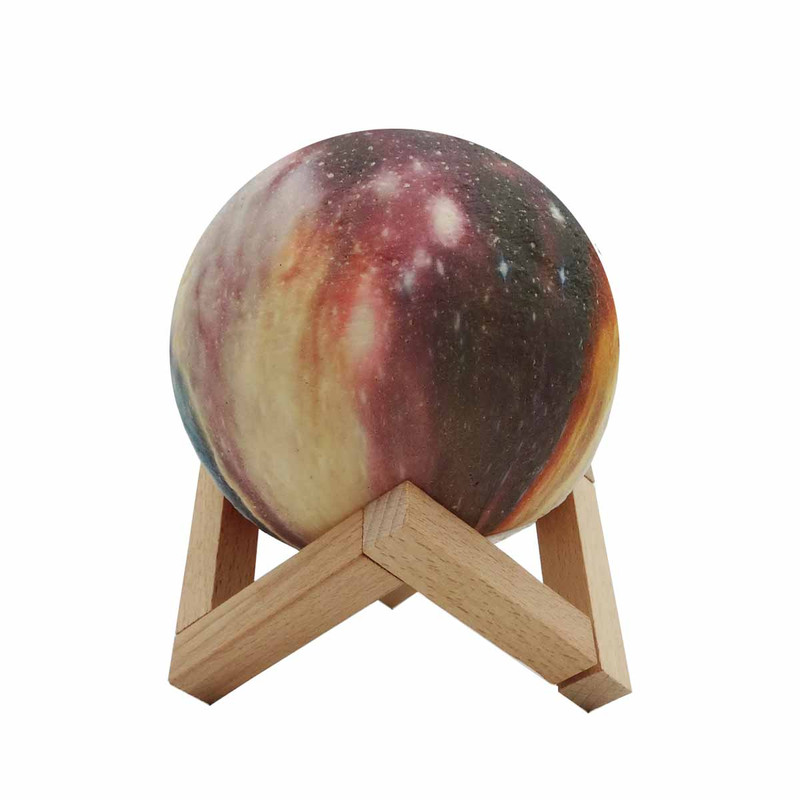 چراغ خواب طرح کره ماه مدل 3D Moon کد 002