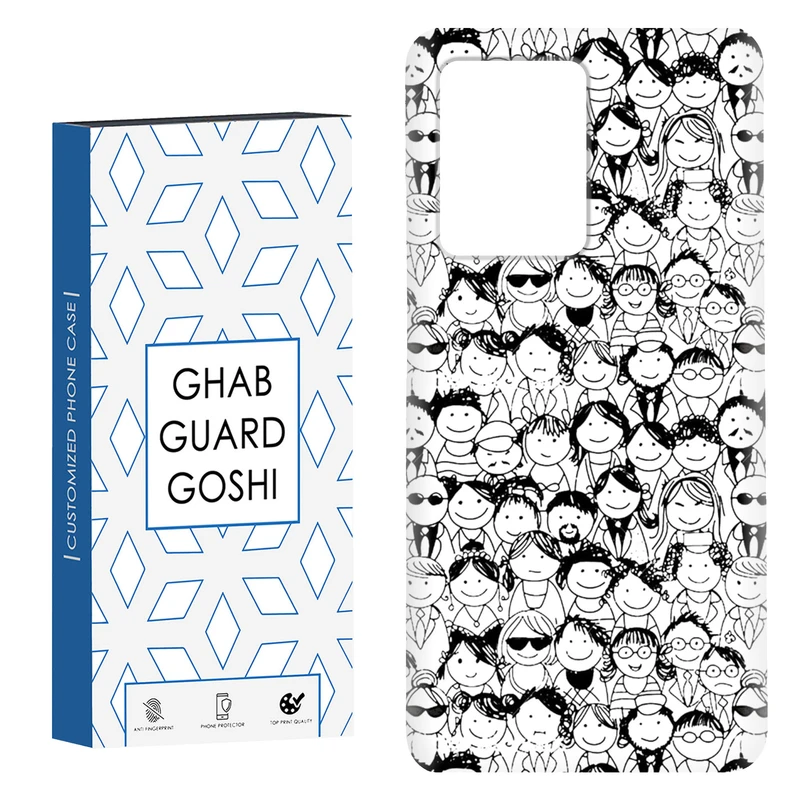 کاور قاب گارد گوشی طرح آدمک کد Dimo-076 مناسب برای گوشی موبایل شیائومی Redmi Note 12 Pro Plus 5G 