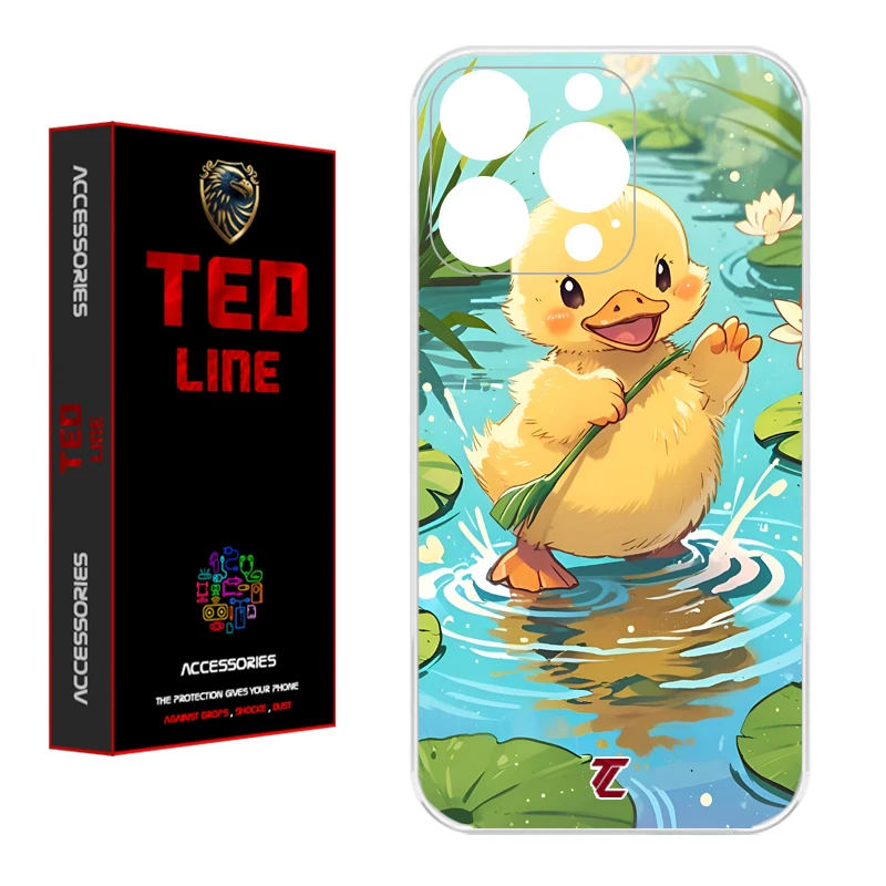 کاور تدلاین طرح اردک کد 1185 مناسب برای گوشی موبایل اپل Iphone 14 Pro Max