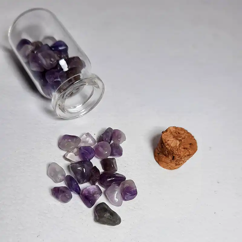 ابزار کادویی مدل شیشه اکسیر آمیتیست