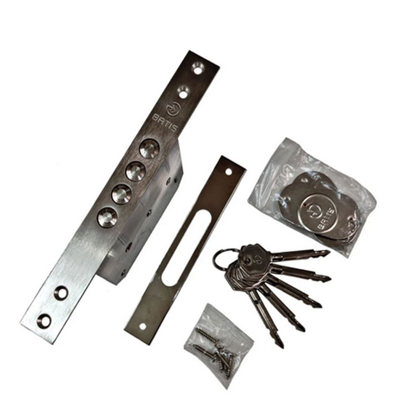 قفل در باتیس مدل چهار لول کد 100018 قفل در باتیس مدل چهار لول کد 100018