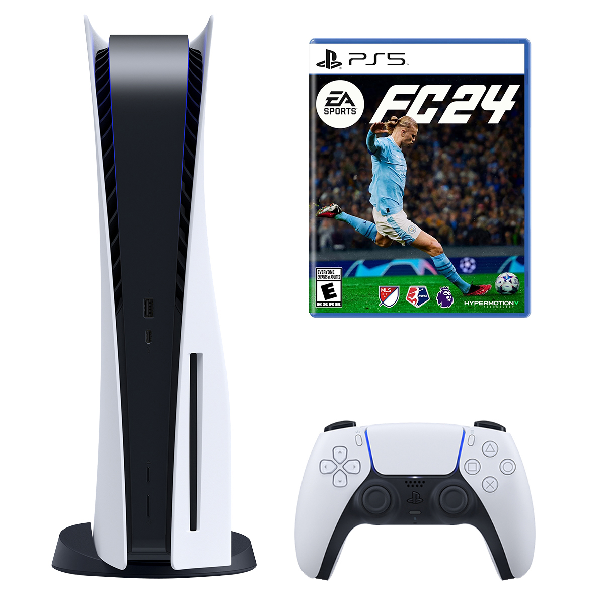 نکته خرید - قیمت روز کنسول بازی سونی مدل PlayStation 5 ظرفیت 825 گیگابایت ریجن 1200 آسیا به همراه بازی EA Sports FC 24 خرید
