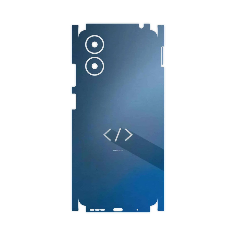 برچسب پوششی ماهوت مدل Minimal Coding icon-FullSkin مناسب برای گوشی موبایل موتورولا Moto G04s