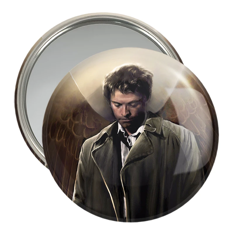 آینه جیبی خندالو مدل کستیل سریال سوپرنچرال Supernatural کد 24511