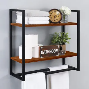 شلف دیواری دیزم مدل SLF_91O82_60BRN