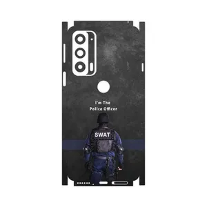 MAHOOT Police Officer-FullSkin Cover Sticker for Motorola Edge 20