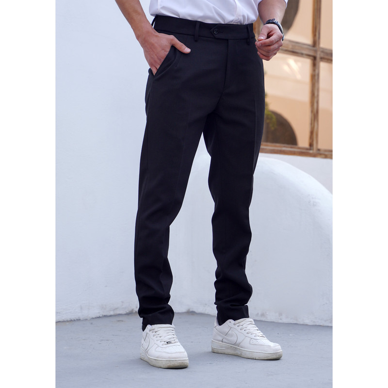 شلوار پارچه‌ای اسلیم فیت مردانه مدل 1167-099