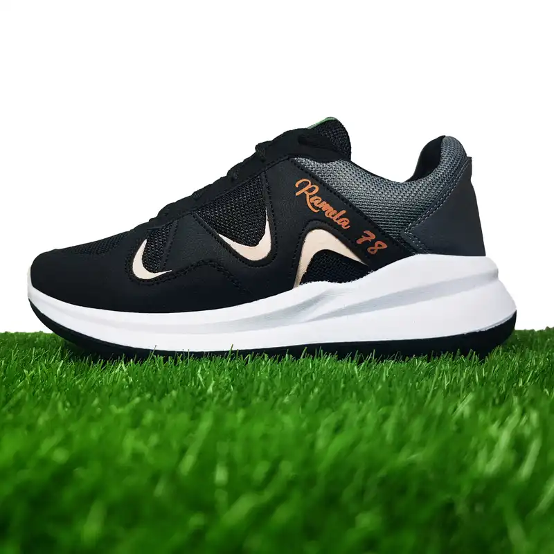 کفش پیاده روی زنانه رامیلا مدل مدلین کد 2025 رنگ مشکی