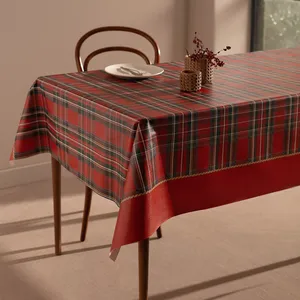 سفره شش نفره مادام کوکو مدل ANDRAY.REC100140.red سایز 100*140 سانتی متر