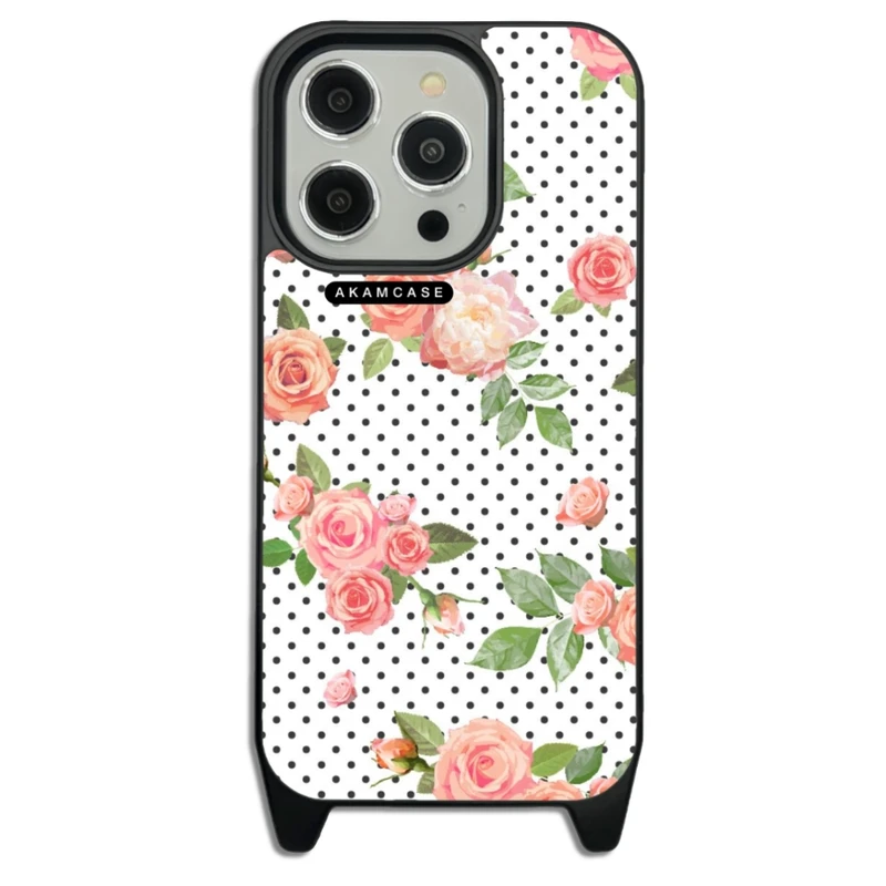 کاور آکام مدل AMCWLA14PRO-FLOWERS7 مناسب برای گوشی موبایل اپل iPhone 14 Pro