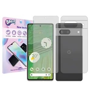 Bingo Tough model transparent  Screen Protector Suitable for Google Pixel 7 Phone with Back Protector