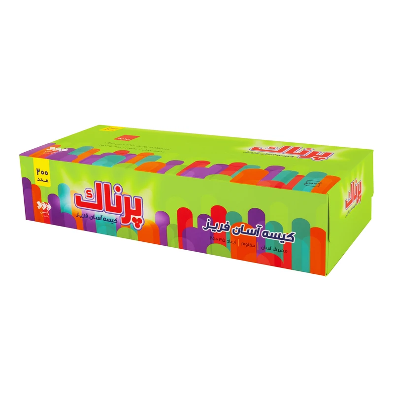 کیسه فریزر پرناک مدل B743 بسته 200 عددی