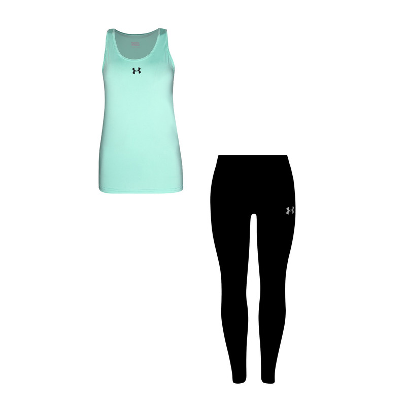 ست تاپ و شلوار ورزشی زنانه مدل 9101-4101 رنگ سبز