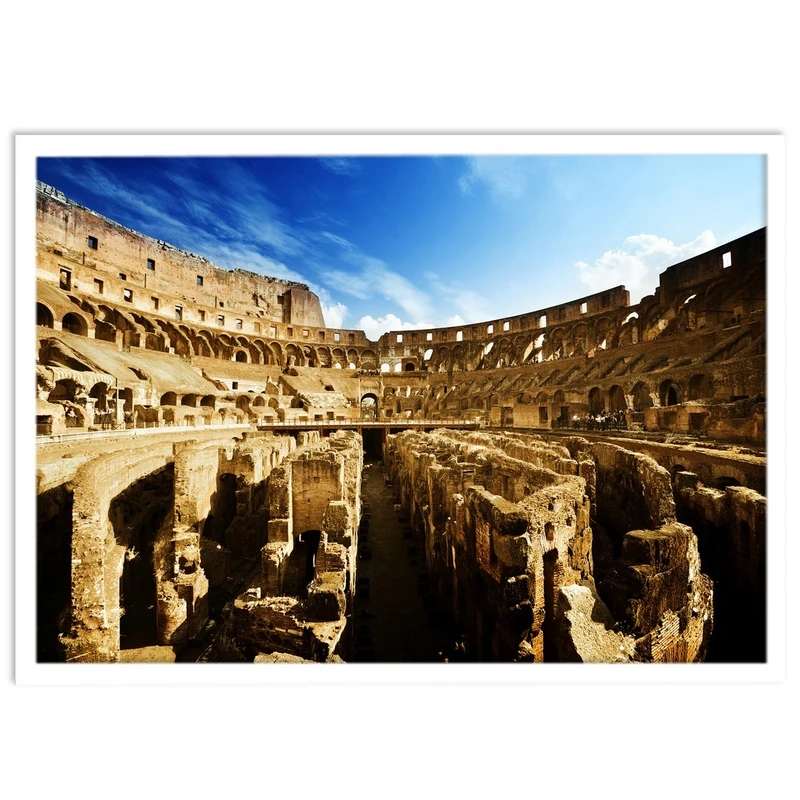 تابلو بکلیت طرح آمفی تئاتر فلاوین رم ایتالیا مدل W-S1403