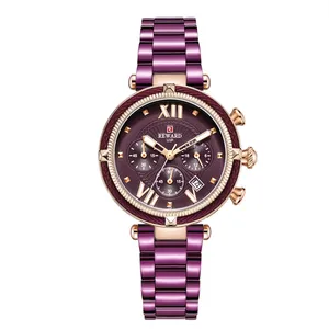 ساعت مچی عقربه‌ای کوارتز زنانه ریوارد مدل 63084L