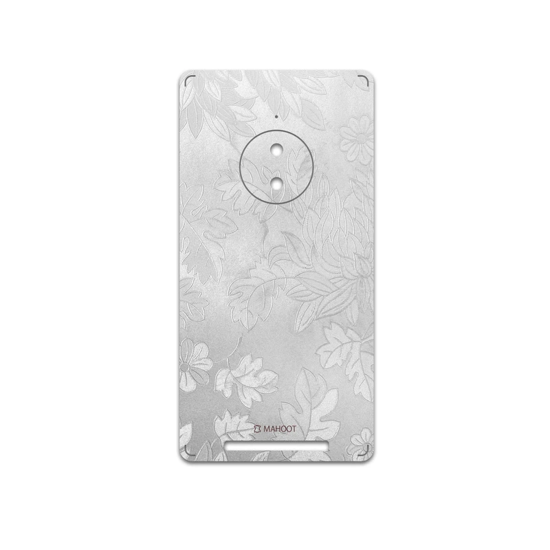برچسب پوششی ماهوت مدل Silver-Wildflower مناسب برای گوشی موبایل نوکیا Lumia 830