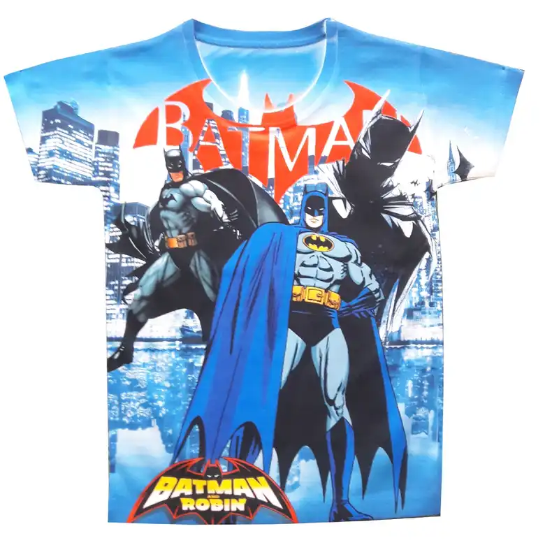 تی شرت پسرانه طرح بتمن کد PT05