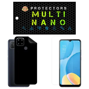 Multi Nano X-SFM Screen Protector For Oppo A15 with back skin