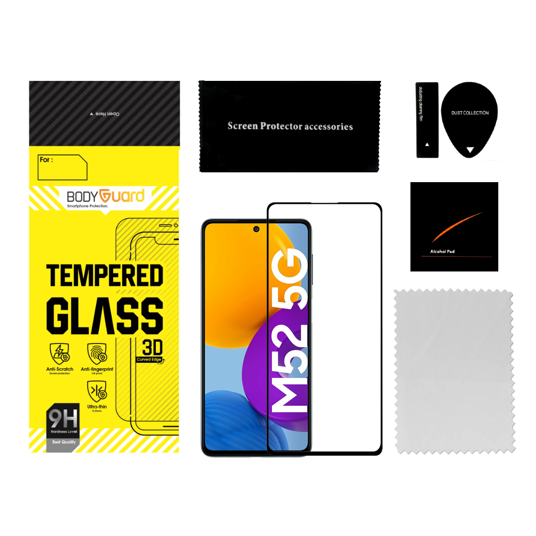 محافظ صفحه نمایش بادیگارد مدل FS مناسب برای گوشی موبایل سامسونگ Galaxy M52 5G محافظ صفحه نمایش بادیگارد مدل FS مناسب برای گوشی موبایل سامسونگ Galaxy M52 5G