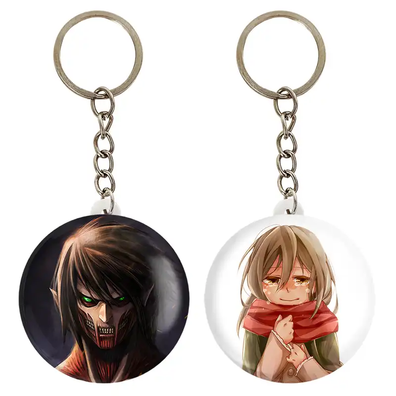 جاکلیدی خندالو مدل ارن یگر انیمه اتک آن تایتان کد 1854218544 مجموعه 2 عددی