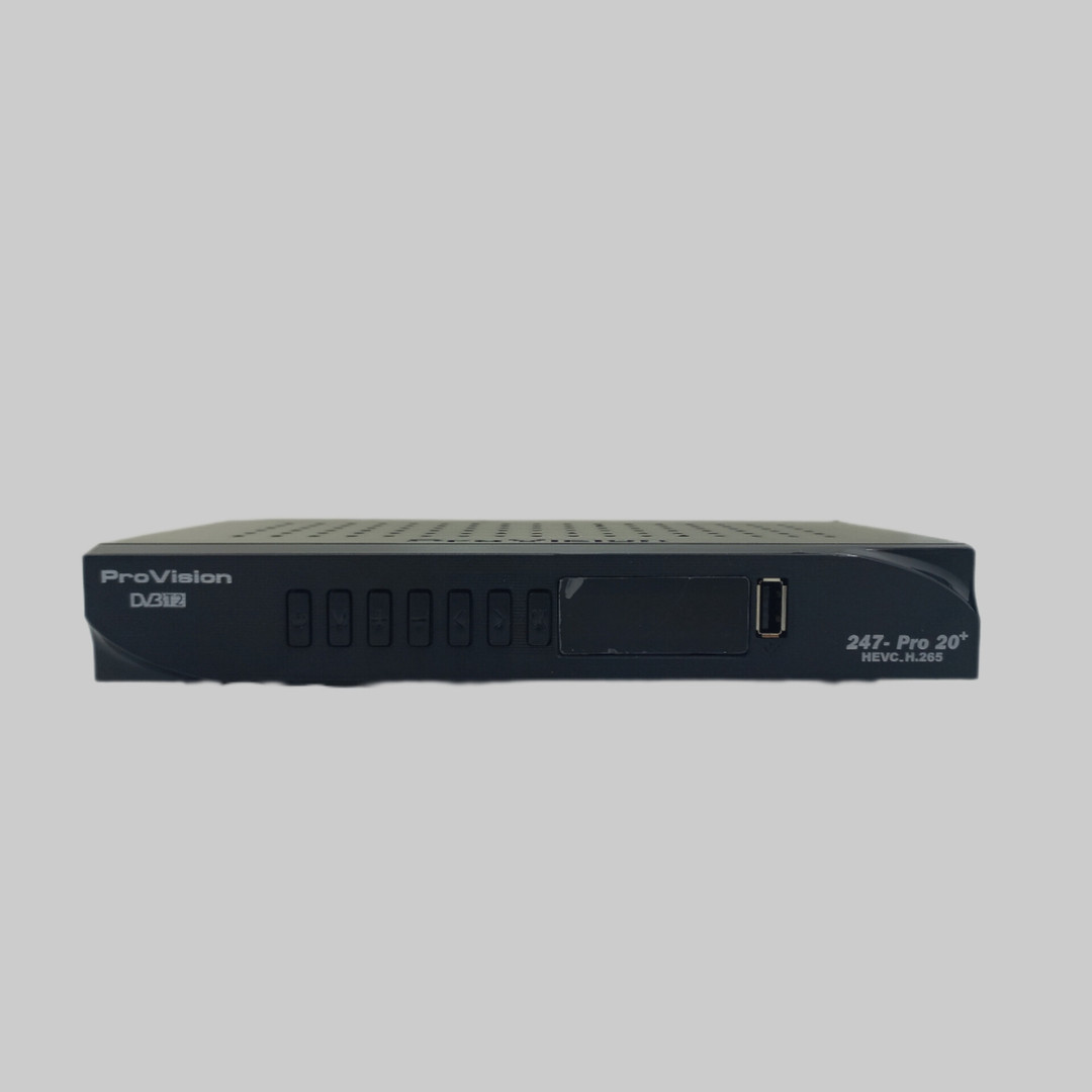 گیرنده دیجیتال DVB-T پروویژن مدل HEVC_H.265 گیرنده دیجیتال DVB-T پروویژن مدل HEVC_H.265